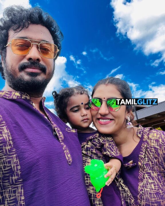 நீண்ட நாட்களுக்கு பிறந்த மகள்.! மகளுடன் இருக்கும் அழகிய புகைப்படங்களை பகிர்ந்த KPY நவீன்.! 7