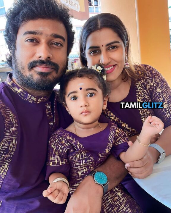 நீண்ட நாட்களுக்கு பிறந்த மகள்.! மகளுடன் இருக்கும் அழகிய புகைப்படங்களை பகிர்ந்த KPY நவீன்.! 13
