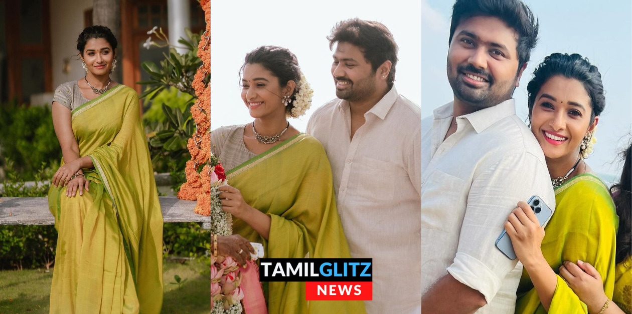 காதலனை பிறந்துவிட்டதாக பரவிய வதந்தி.! ஜோடியாக வந்து முற்றுப்புள்ளி வைத்த பிரியா பவானி ஷங்கர்.! 125