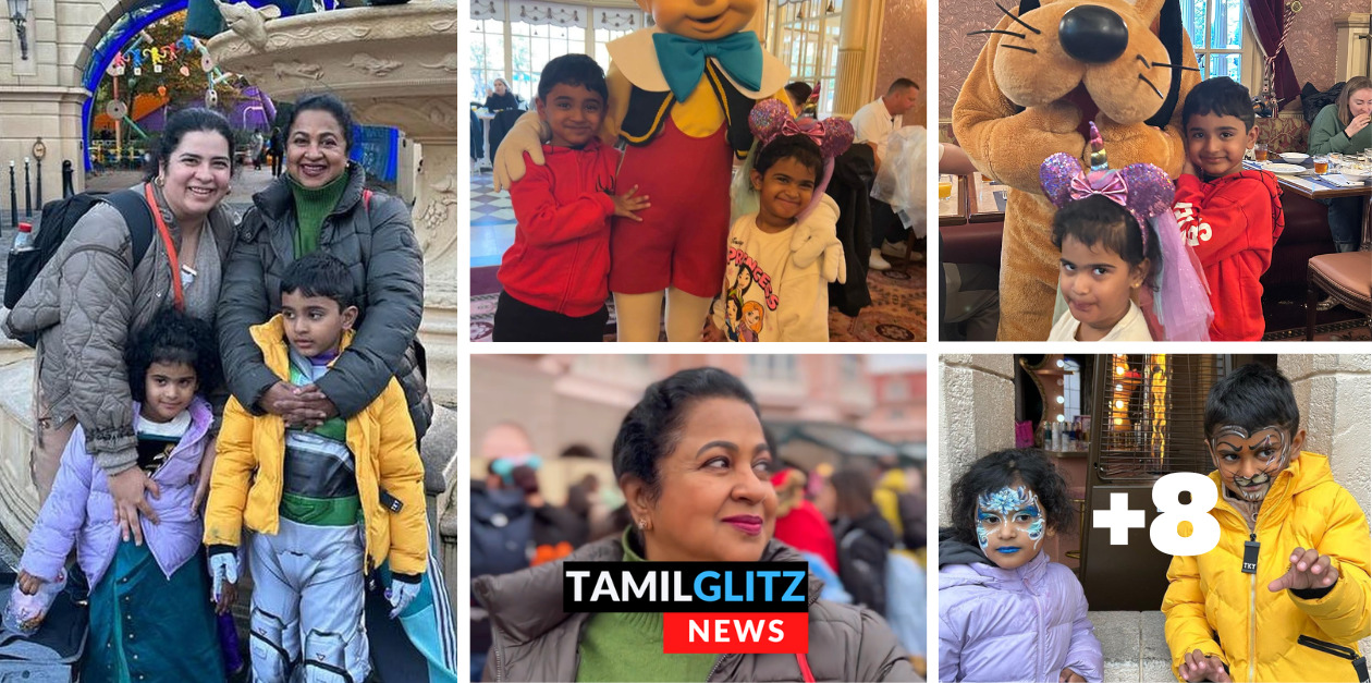 பேரக்குழந்தைகளை பாரிஸில் உள்ள டிஸ்னி வேர்ல்ட்க்கு அழைத்து சென்ற ராதிகா சரத்குமார்.! Cute வீடியோ.! 37