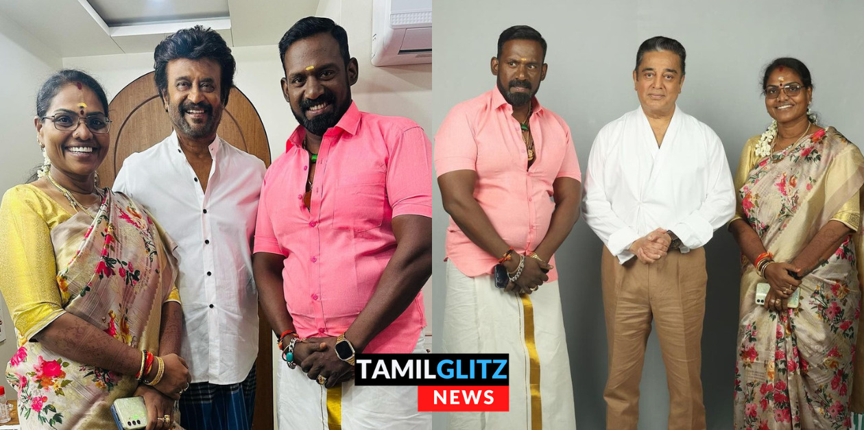 22வது திருமண நாளில் ரஜினி, கமலை நேரில் சந்தித்து வாழ்த்துப் பெற்ற ரோபோ ஷங்கர்.! 117