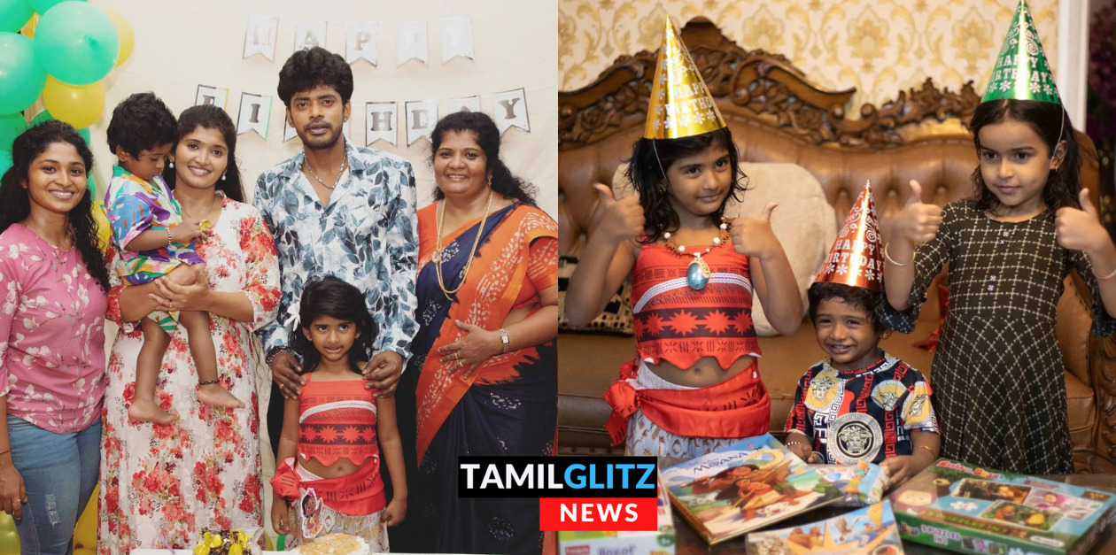 சாண்டி மகள் சூசனாவின் 5வது பிறந்த நாள்..! தம்பியுடன் சேர்ந்து கேக் வெட்டிய சூசனா.! 83