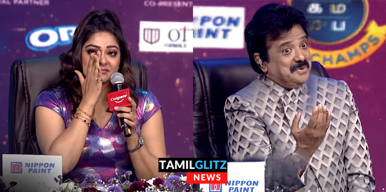 தனது பாட்டு திறமையால் நடுவர்களை அழ வைத்த சிறுமி.! இறுதி கட்டங்களை நோக்கி நகரும் சரிகமப.! 37