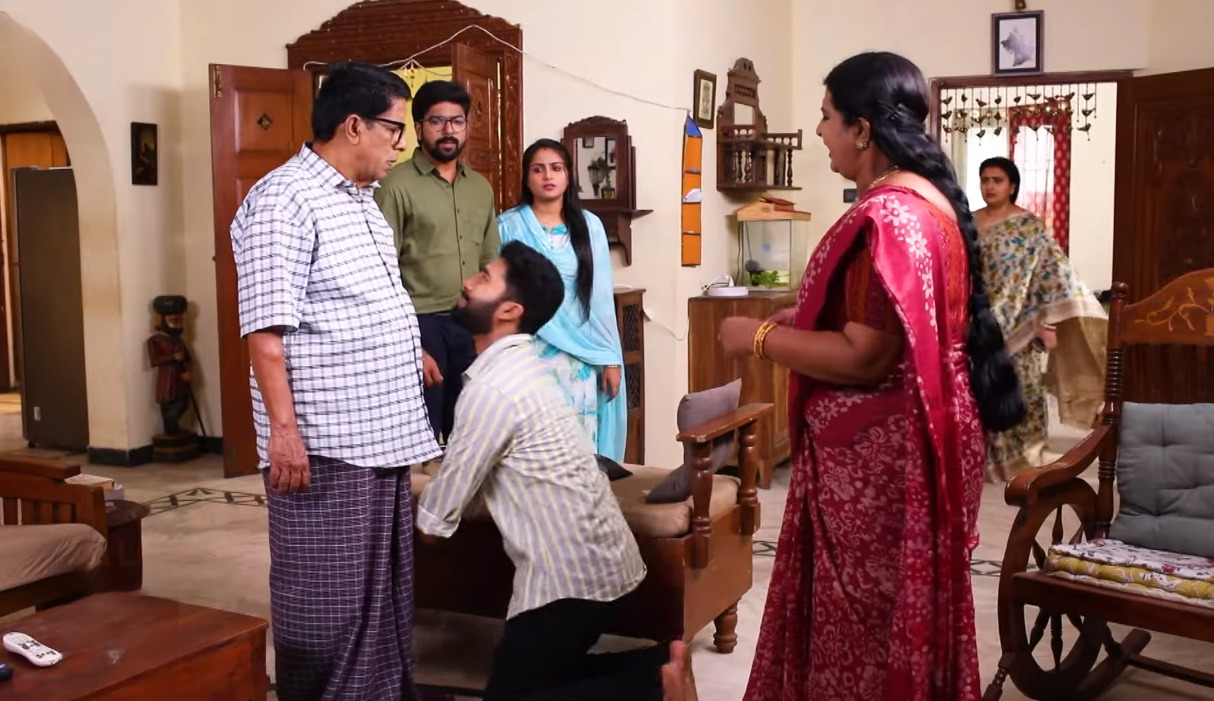 ஸ்ருதியுடன் வீட்டுக்கு வந்த ரவி.! முத்துவை வெளியில் அனுப்ப விஜயா செய்த சூழ்ச்சி.! ப்ரோமோ இதோ 3