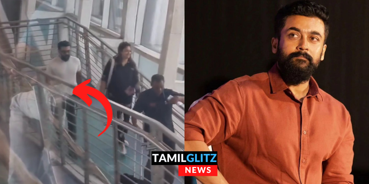 தோள்பட்டையில் ஏற்பட்ட பயங்கர காயம்.! நடக்க முடியாமல் நடந்து செல்லும் சூர்யா.! வைரலாகும் வீடியோ.! 161