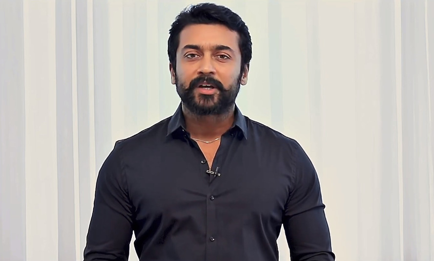 தோள்பட்டையில் ஏற்பட்ட பயங்கர காயம்.! நடக்க முடியாமல் நடந்து செல்லும் சூர்யா.! வைரலாகும் வீடியோ.! 3