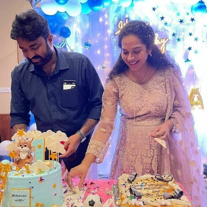 இயக்குனர் ஏ.எல் விஜய் மகனின் பிறந்தநாள் கொண்டாட்ட புகைப்படங்கள்.! ஆல்பம் இதோ.! 11