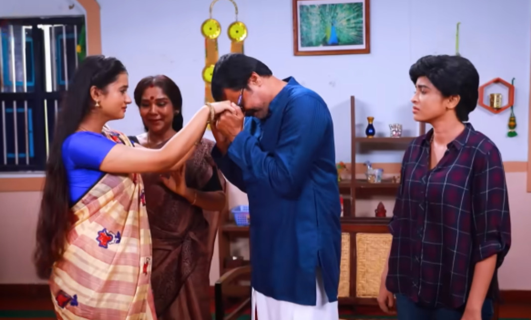 சரியான சமயத்தில் வந்து வீட்டை காப்பாற்றி கொடுத்த மஹா.! கதறி அழும் தசரதன்.! 3
