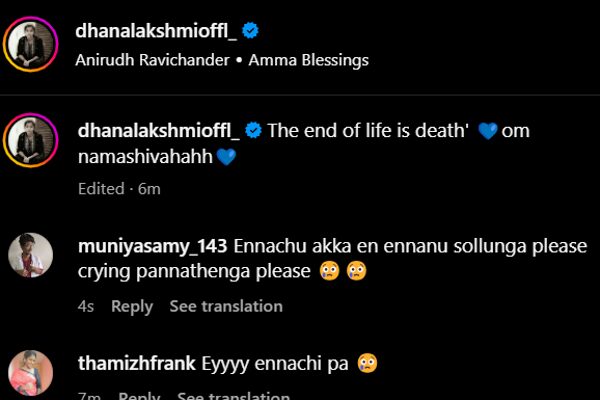 பிக்பாஸ் தனலக்ஷ்மிக்கு என்ன ஆச்சு.? கண்ணீருடன் அவர் வெளியிட்ட வீடியோவால் பதறிய ரசிகர்கள் 7
