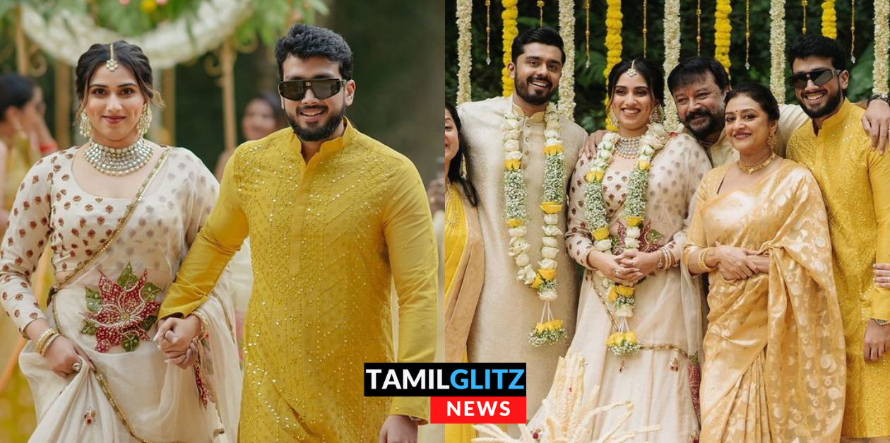 நடிகர் ஜெயராம் வீட்டில் களை கட்டும் திருமண கொண்டாட்டங்கள்.! கோலாகலமாக நடந்த மகளின் நிச்சயதார்த்தம்.! 134