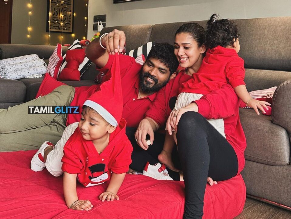 தனது இரட்டை மகன்களுடன் கிறிஸ்துமஸை கொண்டாடிய நயன்தாரா.! புகைப்பட ஆல்பம் இதோ..! 13