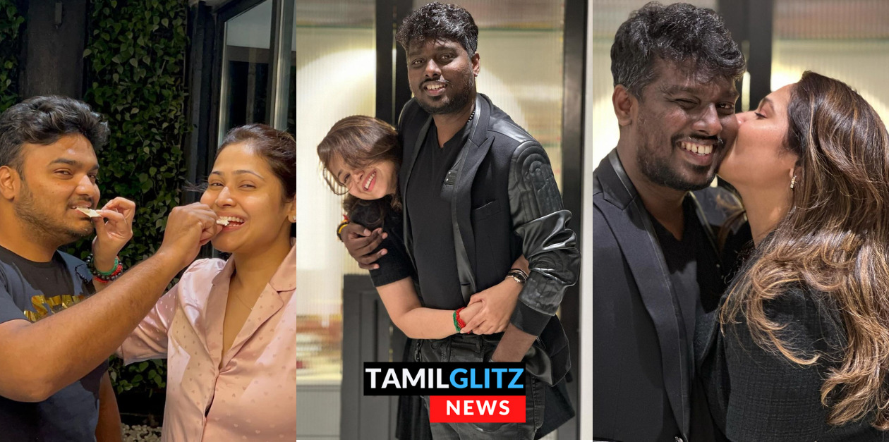 மனைவியின் பிறந்தநாளுக்கு கேக் வெட்டி செம்ம சர்ப்ரைஸ் செய்த இயக்குனர் அட்லீ.! 87