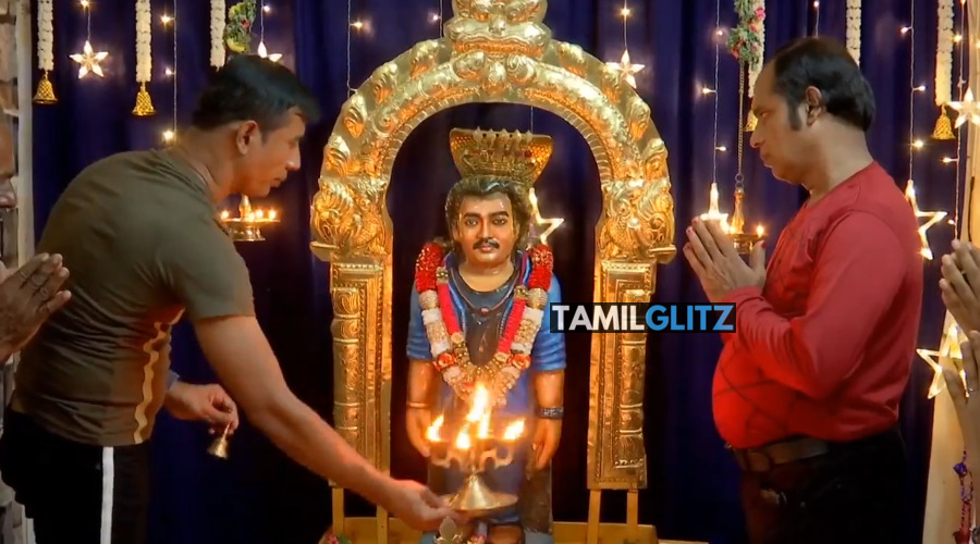 ரஜினி பிறந்தநாளில் அவருக்காக கட்டப்பட்ட ஆலயத்தில் நடந்த சிறப்பு வழிபாடு.! வீடியோ உள்ளே.! 9