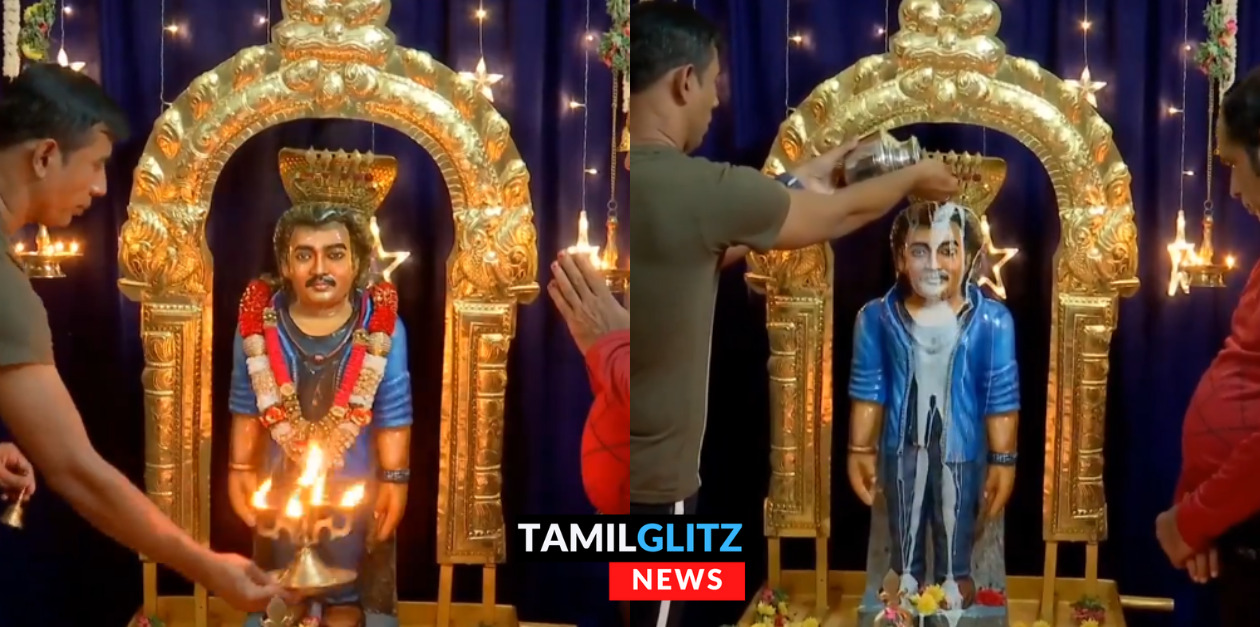 ரஜினி பிறந்தநாளில் அவருக்காக கட்டப்பட்ட ஆலயத்தில் நடந்த சிறப்பு வழிபாடு.! வீடியோ உள்ளே.! 55