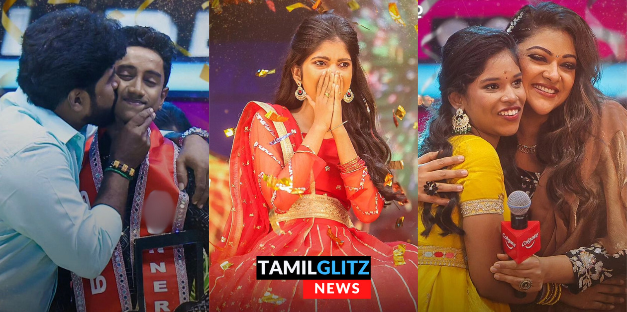 சரிகமப டைட்டிலை தட்டி தூக்கிய ஈழத்து பெண் குயில்.! இரண்டாவது இடம் யாருனு தெரியுமா.? 1