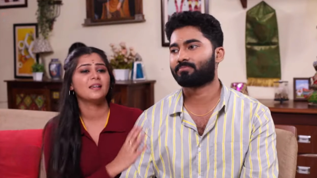 வீட்டிற்கு வந்த உடனேயே விஜயாவை வச்சி செய்யும் ஸ்ருதி.! விழி பிதுங்கும் விஜயா.! 3