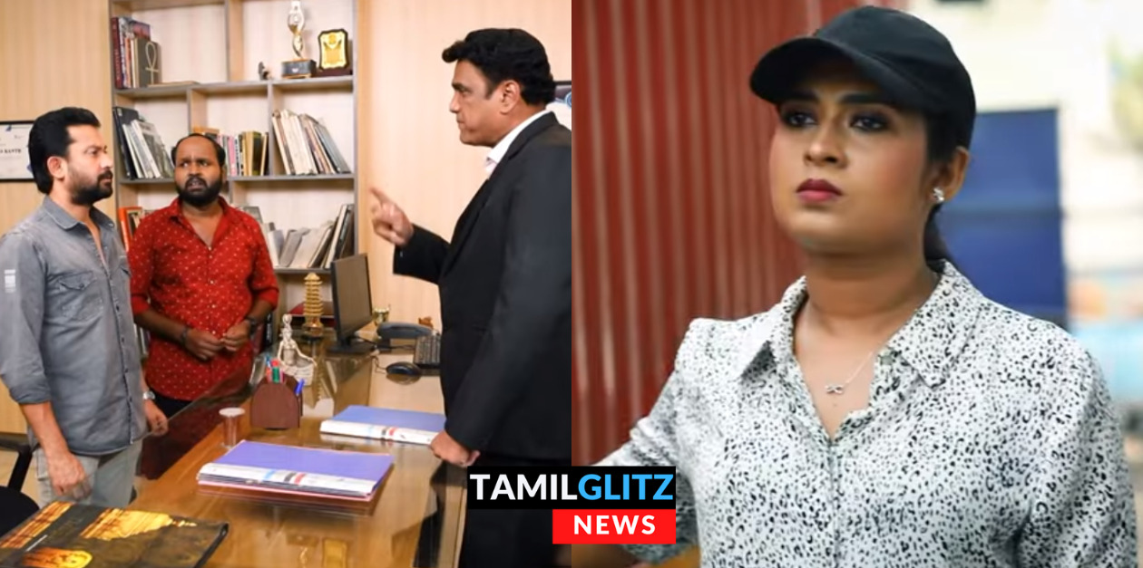 தமிழின் லோடு வேனை கடத்திய அர்ஜுன்.! வேனை மீட்டு கொண்டு வந்து நிறுத்திய மேகனா.! 65