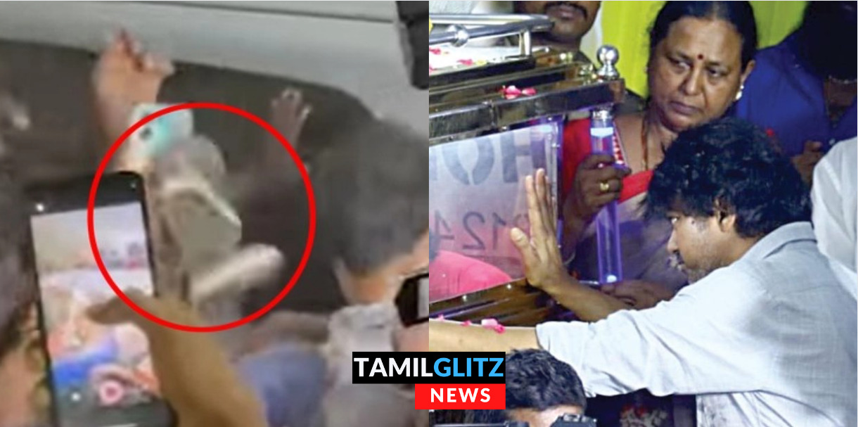 தளபதி மீது காலணி வீச்சு.! நடவடிக்கை எடுக்கக்கோரி காவல்துறைக்கு பறக்கும் மனுக்கள்.! 19