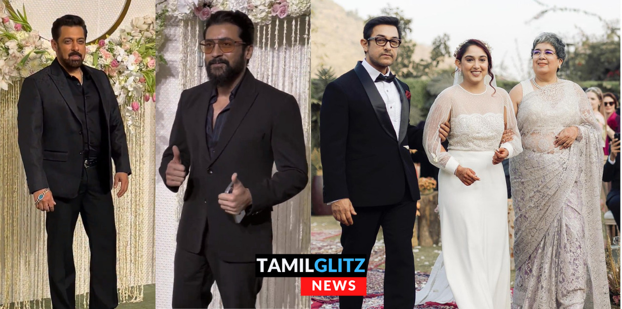 ஆமிர் கான் மகள் திருமண வரவேற்பில் வந்து குவிந்த திரைபிரபலங்கள்.! வைரலாகும் புகைப்படங்கள்.! 97