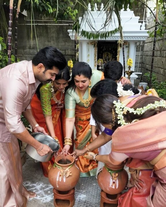 பண்டிகை தினத்தில் ஒன்றாக இணைந்த அருண் விஜய் குடும்பம்.! குடும்பத்துடன் பொங்கலை கொண்டாடிய அருண் விஜய் 13