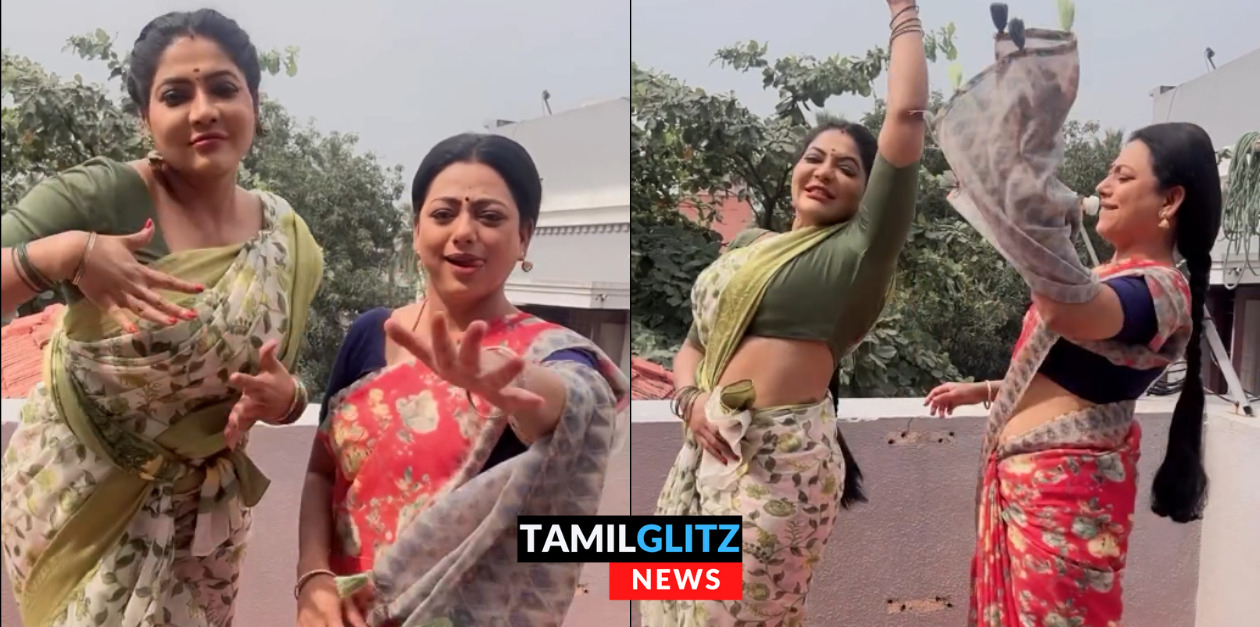 ராதிகாவுடன் சேர்ந்து கொண்டு மரண குத்தாட்டம் போடும் பாக்யா.! குத்துன்னா இப்படி இருக்கனும்.! 33