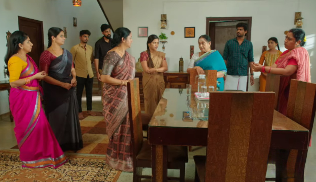 விசாலாட்சியை எதிர்க்கத் துணிந்த சக்தி..! சக்தியின் கோபத்தைப் பார்த்து மிரண்டு போன விசாலாட்சி.! 3