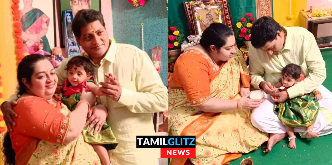 ஜெயலலிதா பேத்திக்கு நடந்த முதல் விழா.! ஜெ தீபாவின் மகள் கார்த்திகாவுக்கு அன்ன பிரசன்னம்.! 35