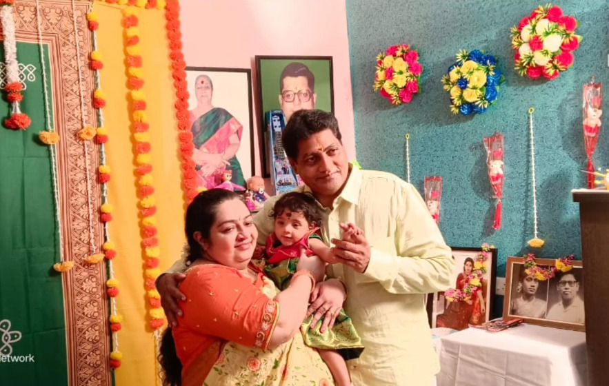 ஜெயலலிதா பேத்திக்கு நடந்த முதல் விழா.! ஜெ தீபாவின் மகள் கார்த்திகாவுக்கு அன்ன பிரசன்னம்.! 5