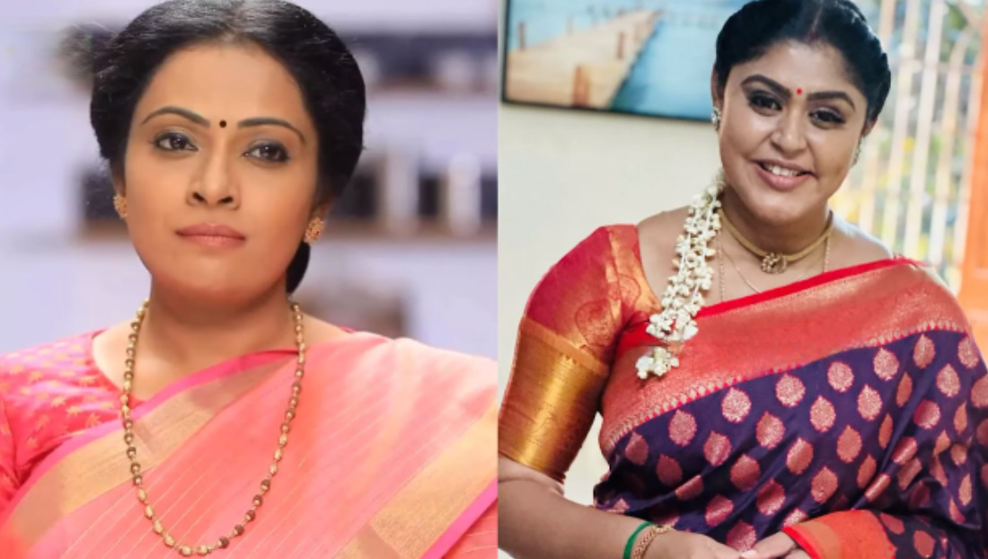 'மீனாட்சி பொண்ணுங்க' சீரியல் ஷூட்டிங் ஸ்பாட்டில் நடந்த சண்டை.! அடித்துக்கொண்ட நடிகைகள்.! 3