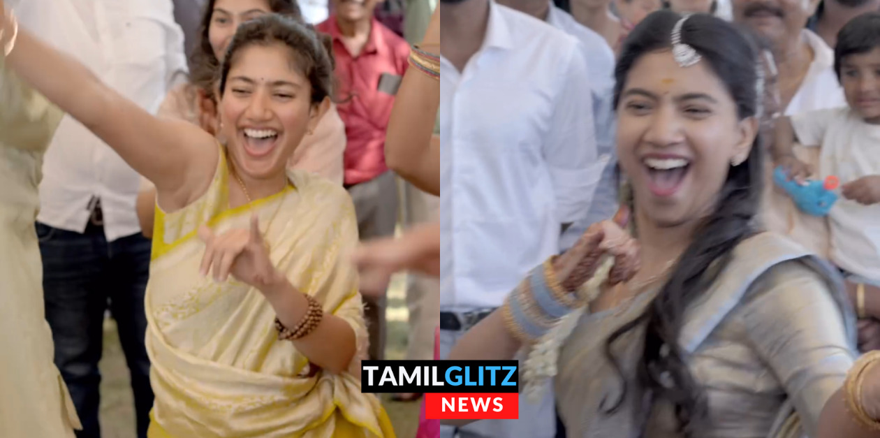 தங்கை திருமண நிச்சயதார்த்த விழாவில் இறங்கி குத்தாட்டம் போட்ட சாய் பல்லவி.! வைரலாகும் வீடியோ 99