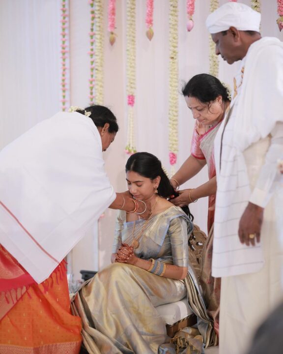 பிரம்மாண்டமாக நடந்து முடித்த சாய் பல்லவி தங்கை நிச்சயதார்த்தம்.! அழகிய புகைப்படங்கள் மற்றும் வீடியோ இதோ.! 13