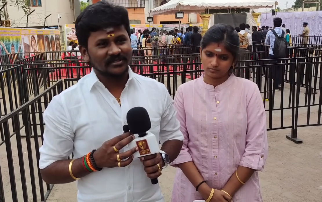 கேப்டன் நினைவிடத்தில் கண்கலங்கி பாடிய செந்தில் கணேஷ் - ராஜலக்ஷ்மி தம்பதிகள்.! வீடியோ இதோ.! 3