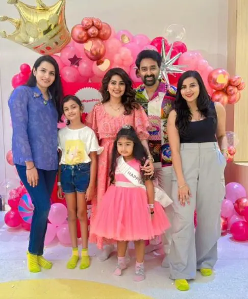 சினேகா மகள் ஆதிந்த்யாவின் 4வது பிறந்தநாள் கொண்டாட்டம்.! வெளியான அழகிய புகைப்படங்கள் இதோ.! 5