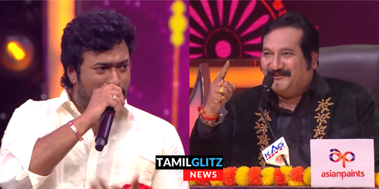 போட்டி போட்டுகொண்டு மிமிக்ரி செய்த நவீன் மற்றும் மனோ.! சூப்பர் சிங்கரில் நடந்த சுவாரஸ்யம்.! 79
