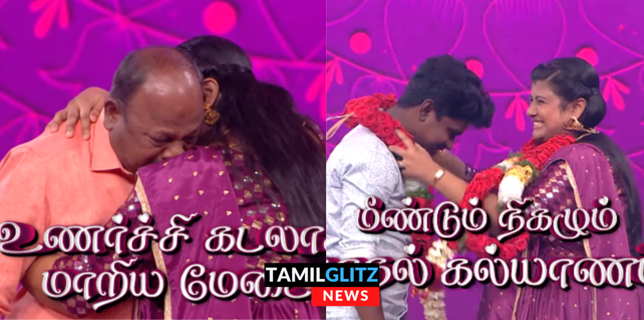 காதல் திருமணத்தால் பல ஆண்டுகளாக பேசாமல் இருந்த தந்தை.! அழைத்து வந்த சூப்பர் சிங்கர் குழுவினர்.! 85