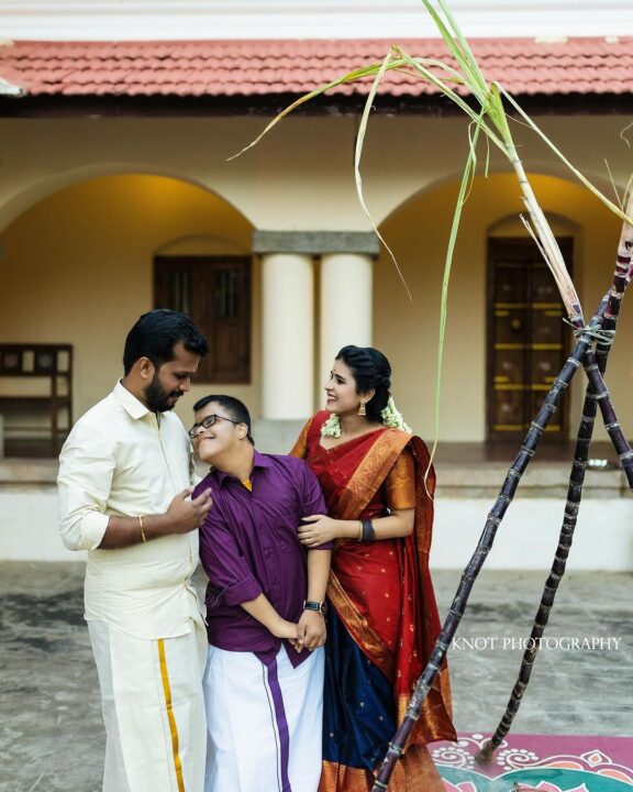 கணவருடன் பொங்கல் திருநாளை கொண்டாடிய 'பாக்கியலட்சுமி' சீரியல் நடிகை ரித்திகா.! 11