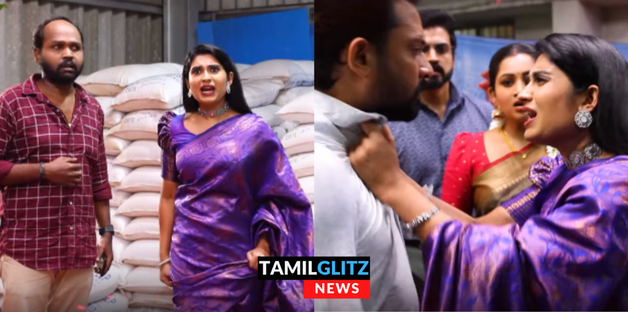 மேகனாவுக்கு தெரிய வந்த உண்மைகள்.! தமிழின் சட்டையை பிடித்து சண்டை போடும் மோகனா.! ப்ரோமோ உள்ளே 41