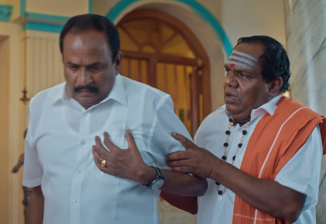 யோகி பாபுவுடன் இணைந்து மாரிமுத்து நடித்த கடைசி படம்..! 'தூக்கு துரை' படத்தின் ட்ரைலர் வெளியானது..! 3