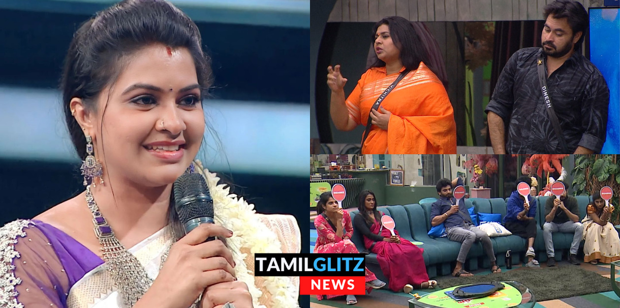 தினேஷ் பற்றி விசித்ரா கூறியதற்கு எதிர்ப்பு தெரிவித்த ஹவுஸ்மேட்ஸ்.! வரவேற்ற ரட்சிதா மஹாலக்ஷ்மி.! 1