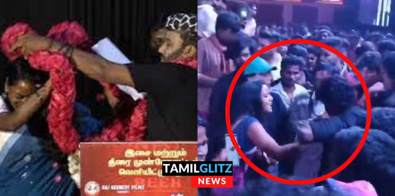 அன்று கூல் சுரேஷ்.! இன்று தனுஷ் ரசிகர்.! பா லி ய ல் தொல்லை கொடுத்தவரை அடித்து துவைத்த தொகுப்பாளினி.! 35