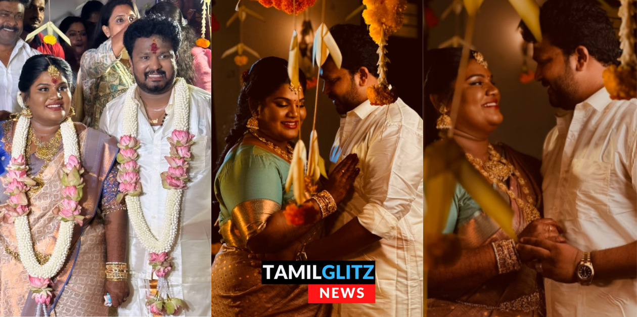 ரோபோ ஷங்கர் மகள் இந்திரஜாவுக்கு கோலாகலமாக நடந்து முடிந்த நிச்சயதார்த்தம்.! புகைப்படங்கள் இதோ 95