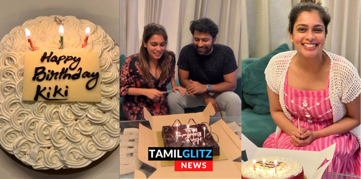 மனைவி கிகி விஜய் பிறந்தநாளுக்கு எளிமையாக கேக் வெட்டி கொண்டாடிய நடிகர் சாந்தனு.! வீடியோ இதோ.! 99