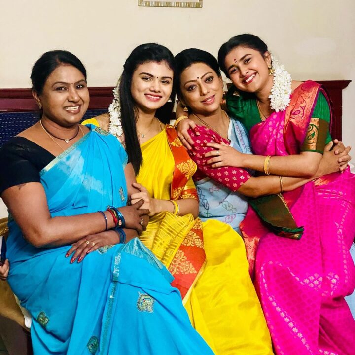 கதிருக்கும் ராஜிக்கும் திருமணம் செய்து வைத்த பாக்யா.! ஷூட்டிங் ஸ்பாட்டில் இருந்து கசிந்த புகைப்படம்.! 9