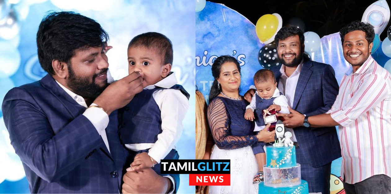 'பரிதாபங்கள்' சுதாகர் மகன் செழியனின் முதல் பிறந்தநாள்.! கோலாகலமாக கொண்டாடிய சுதாகர்.! 175