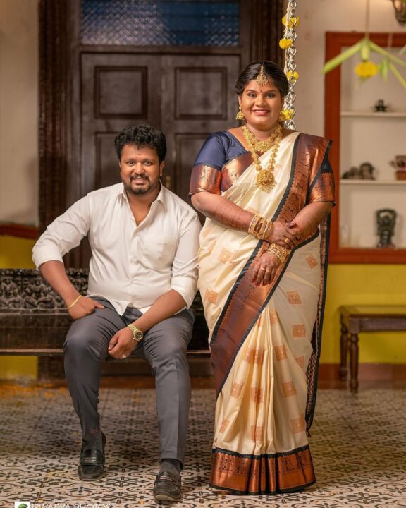 முறை மாமனை கரம் பிடிக்கும் இந்திரஜா.! ஆனந்த கண்ணீரில் ரோபோ ஷங்கர்.! அழகிய புகைப்படங்கள் இதோ.! 17