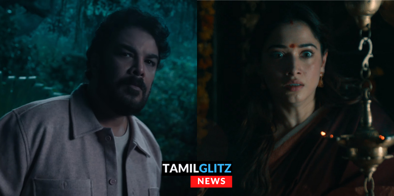 பேயாக மிரட்டும் தமன்னா..! அதிரடியாக வெளியானது 'அரண்மனை 4' ட்ரெய்லர்..! 107