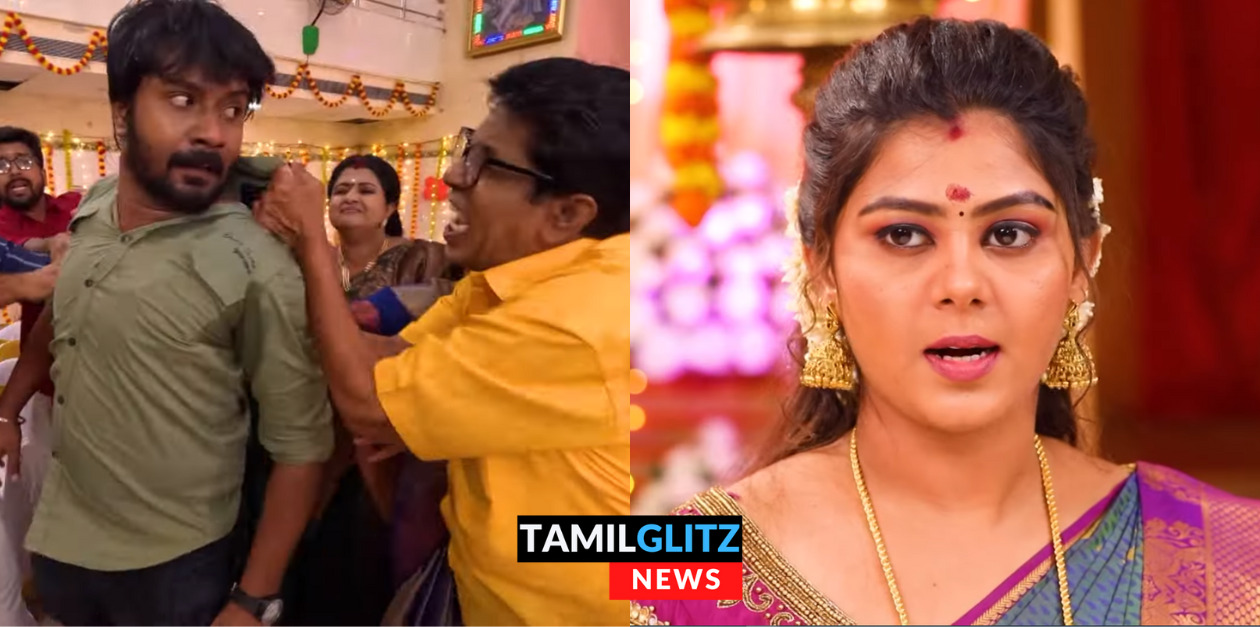 மீனாவை பிச்சை எடுக்க சொன்ன ஸ்ருதியின் தந்தை.! அடித்து துவைத்த முத்து.! ப்ரோமோ இதோ 91