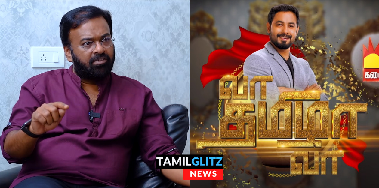 ‘வா தமிழா வா’ நிகழ்ச்சியில் இருந்து விலகிய கரு. பழனியப்பன்.! தொகுத்து வழங்கப் போகும் ஆரி.! 99