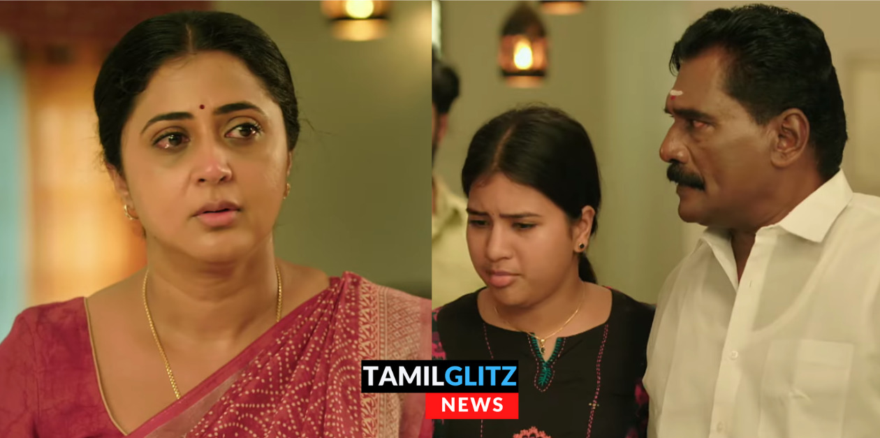வார்த்தைகளால் ஈஸ்வரியை நோகடிக்கும் தர்ஷினி.! மனம் நொந்து போன ஈஸ்வரி.! ப்ரோமோ இதோ 43