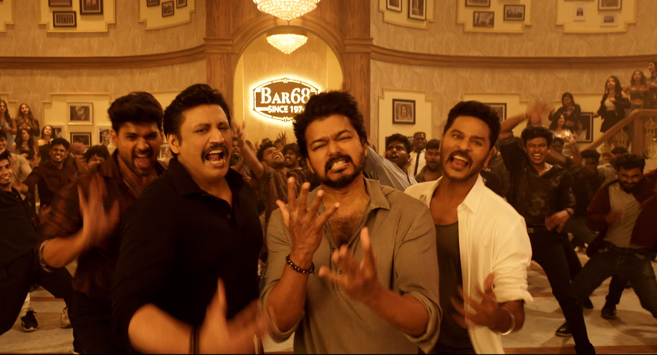 'GOAT' படத்திலிருந்து பர்ஸ்ட் சிங்கிள் பாடல் 'விசில் போடு' வெளியானது.! வீடியோ உள்ளே 3